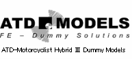 Motorcyclist Hybrid Ⅲ Dummy Model